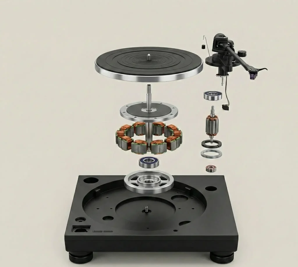 Entraînement direct vue éclatée