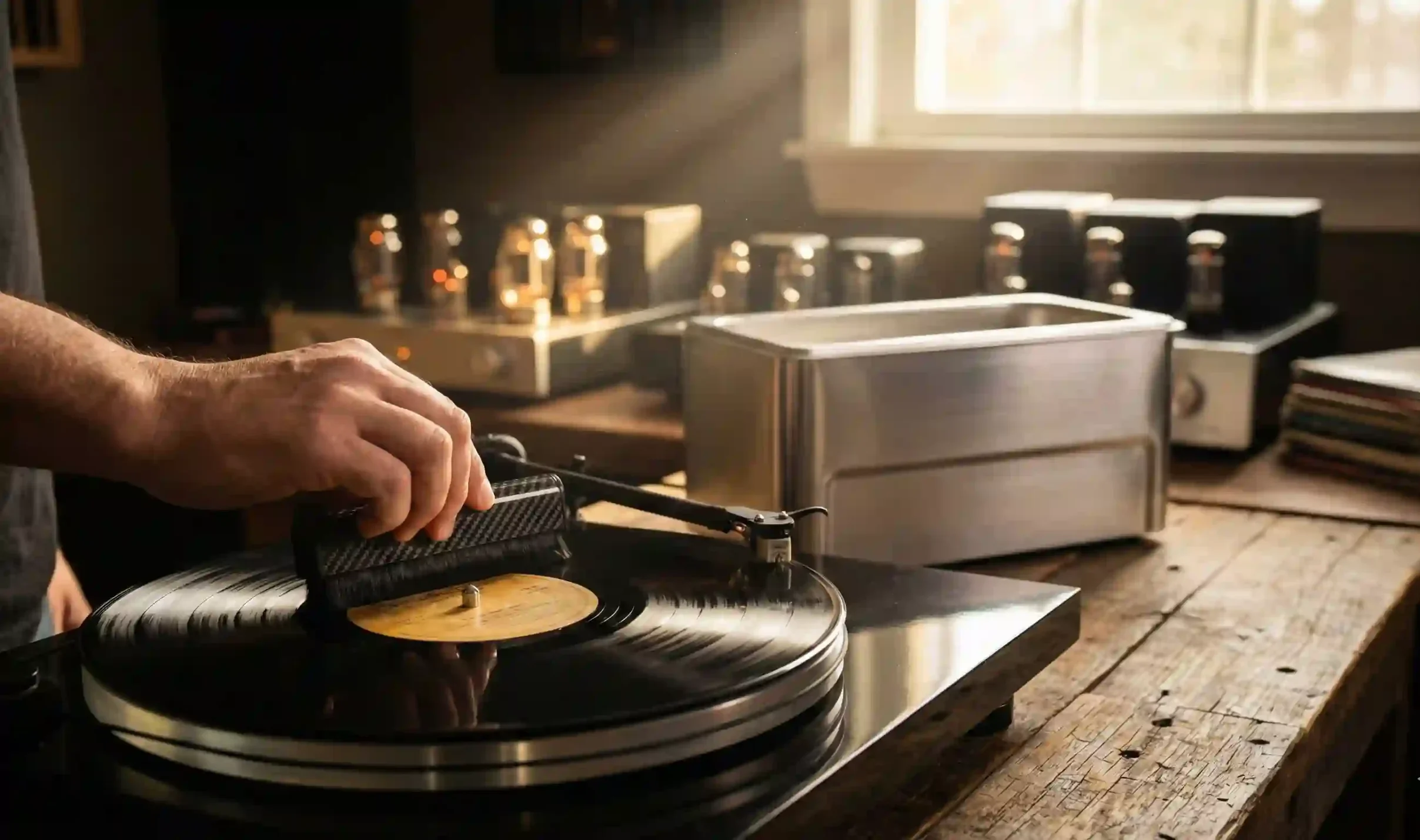 Nettoyer ses vinyles