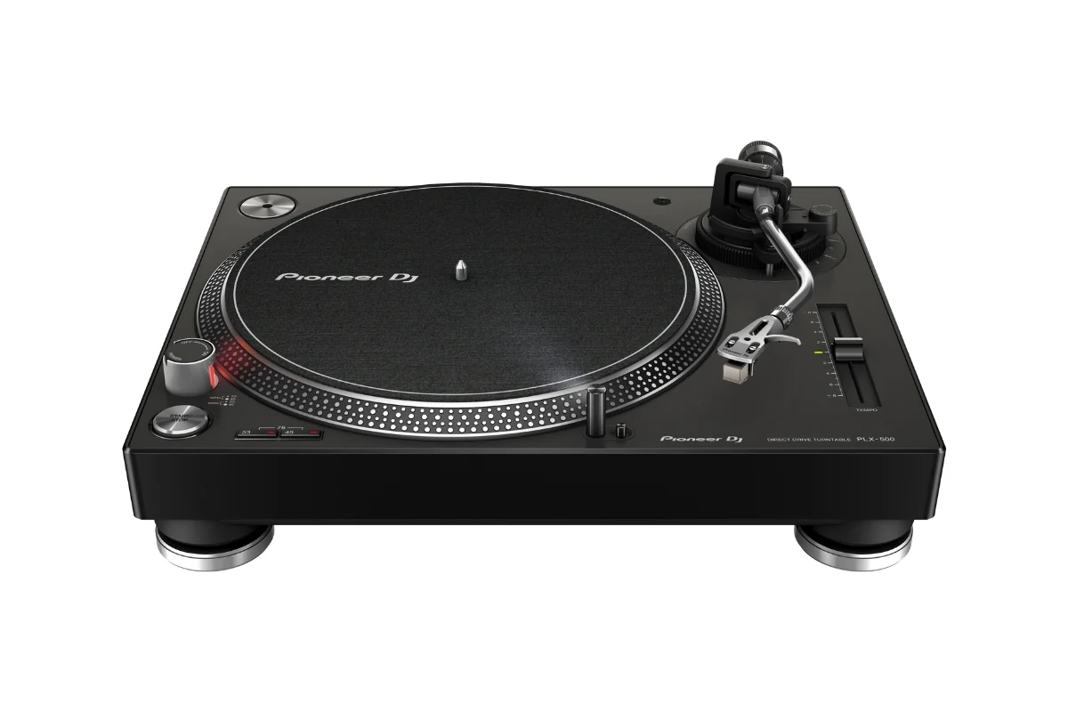 Platine vinyle Pioneer DJ PLX-500 à entraînement direct, vue de face