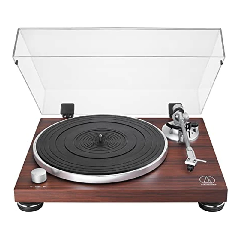 Tourne-disque vintage Audio-Technica AT-LPW50BT-RW finition bois de rose Bluetooth