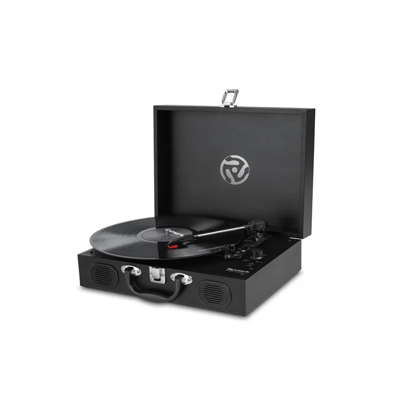 Numark PT01 Touring, platine vinyle portable sur batterie avec haut-parleur intégré