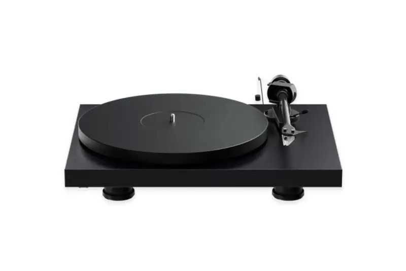 Platine vinyle Pro-Ject Debut EVO 2 noire vue de face